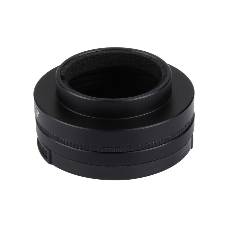 JUNESTAR สำหรับ Xiaomi Xiaoyi Yi II กล้องกีฬา 4K Proffesional ตัวกรอง CPL 37 มม. + หมวกป้องกันเลนส์, CPL Filter+Lens Cap