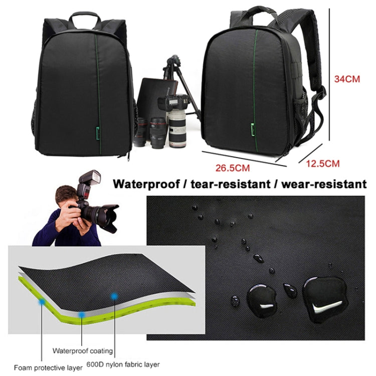 INDEPMAN DL-B012 กระเป๋าเป้สะพายหลังกีฬากลางแจ้งแบบพกพาสำหรับ GoPro, SJCAM, Nikon, Canon, Xiaomi Xiaoyi YI, ขนาด: 27.5 * 12.5 * 34 ซม.