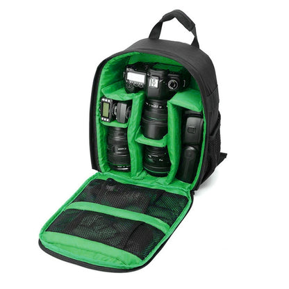 INDEPMAN DL-B012 กระเป๋าเป้สะพายหลังกีฬากลางแจ้งแบบพกพาสำหรับ GoPro, SJCAM, Nikon, Canon, Xiaomi Xiaoyi YI, ขนาด: 27.5 * 12.5 * 34 ซม.