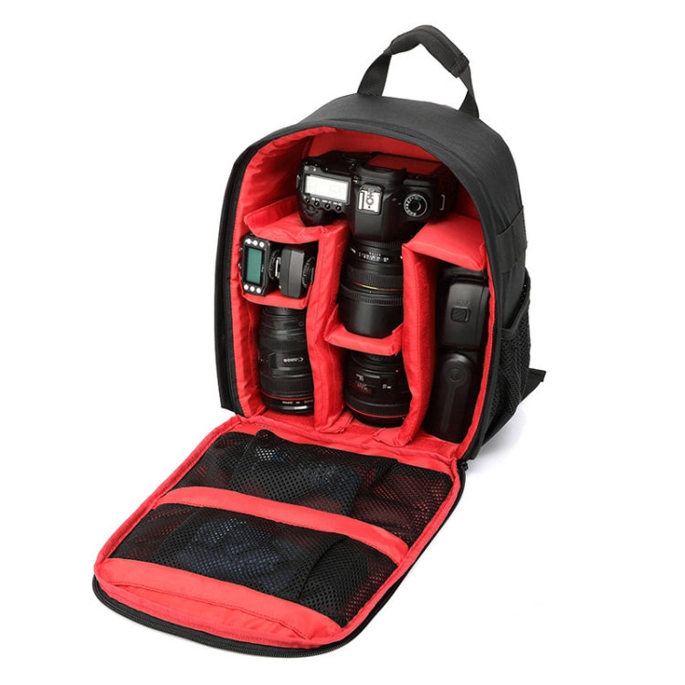 INDEPMAN DL-B012 กระเป๋าเป้สะพายหลังกีฬากลางแจ้งแบบพกพาสำหรับ GoPro, SJCAM, Nikon, Canon, Xiaomi Xiaoyi YI, ขนาด: 27.5 * 12.5 * 34 ซม.