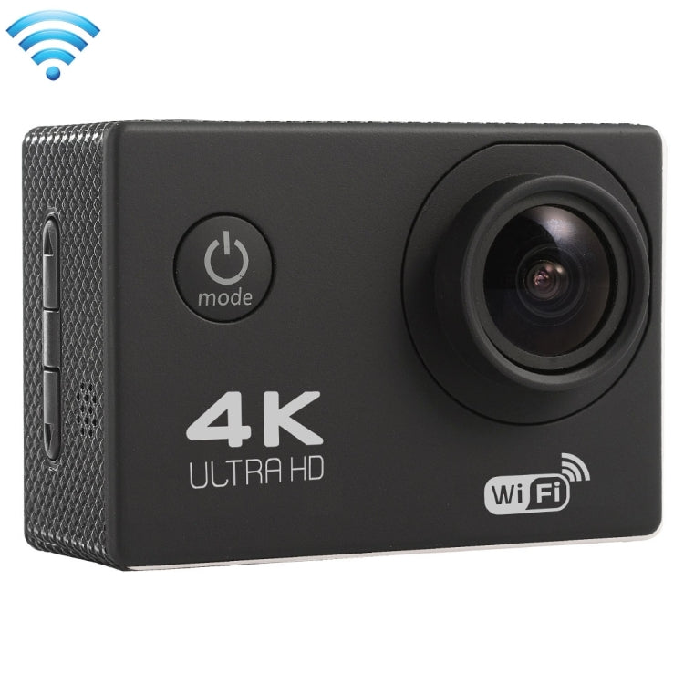F60 2.0 นิ้วหน้าจอ 170 องศามุมกว้าง WiFi Sport Action กล้องกล้องวิดีโอพร้อมเคสกันน้ำรองรับการ์ด Micro SD 64GB, F60 (Yellow), F60 (White), F60 (Silver), F60 (Magenta), F60 (Blue), F60 (Gold), F60 (Black)