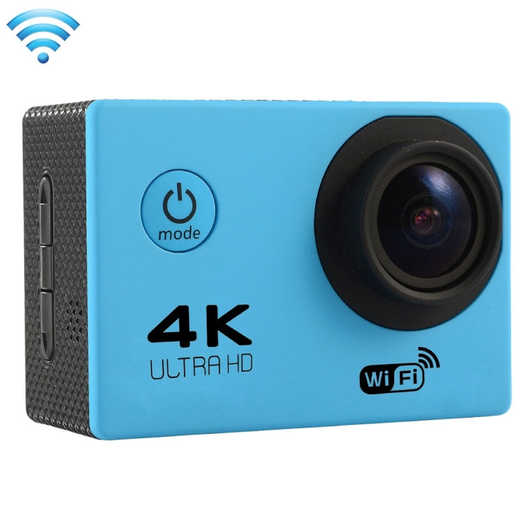 F60 2.0 นิ้วหน้าจอ 170 องศามุมกว้าง WiFi Sport Action กล้องกล้องวิดีโอพร้อมเคสกันน้ำรองรับการ์ด Micro SD 64GB, F60 (Yellow), F60 (White), F60 (Silver), F60 (Magenta), F60 (Blue), F60 (Gold), F60 (Black)
