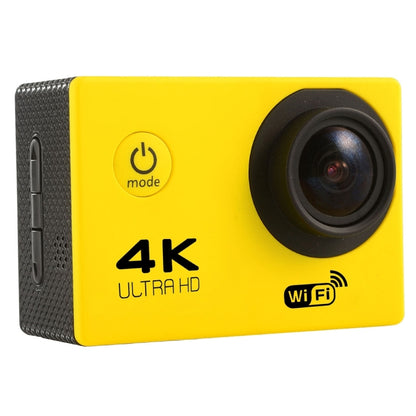 F60 2.0 นิ้วหน้าจอ 170 องศามุมกว้าง WiFi Sport Action กล้องกล้องวิดีโอพร้อมเคสกันน้ำรองรับการ์ด Micro SD 64GB, F60 (Yellow), F60 (White), F60 (Silver), F60 (Magenta), F60 (Blue), F60 (Gold), F60 (Black)