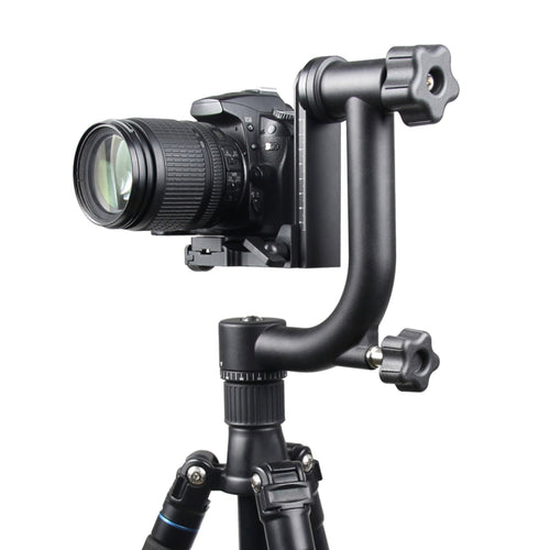 YELANGU แนวนอน 360 องศา Gimbal ขาตั้งกล้องสำหรับ Home DV และกล้อง SLR, YLG0401E