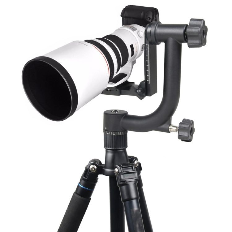YELANGU แนวนอน 360 องศา Gimbal ขาตั้งกล้องสำหรับ Home DV และกล้อง SLR, YLG0401E