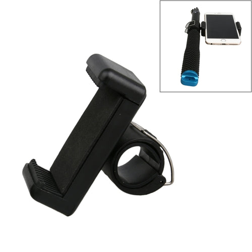 ที่วางคลิปโทรศัพท์มือถือสำหรับ GoPro & SJCAM & Xiaoyi Handheld Selfie Monopod, เส้นผ่านศูนย์กลางพอร์ตคลิปขนาดเล็ก: 2 ซม. - 2.3 ซม., Diameter: 2cm-2.3cm