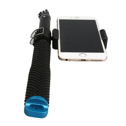 ที่วางคลิปโทรศัพท์มือถือสำหรับ GoPro & SJCAM & Xiaoyi Handheld Selfie Monopod, เส้นผ่านศูนย์กลางพอร์ตคลิปขนาดเล็ก: 2 ซม. - 2.3 ซม., Diameter: 2cm-2.3cm