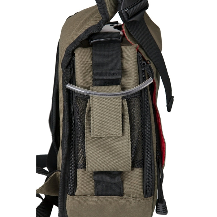 CADEN สามเหลี่ยมรูปร่าง Tscope สลิงไหล่ข้ามกระเป๋ากล้องดิจิตอล เคส กระเป๋านุ่มพร้อมฝาครอบฝนสำหรับ Canon Nikon Sony K1, ขนาด: 36 * 31 * 15 ซม.