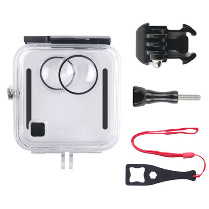 เคสป้องกันที่อยู่อาศัยกันน้ำ 40 ม. สำหรับ GoPro Fusion พร้อมหัวเข็มขัดแบบพื้นฐานและสกรูและประแจ, For GoPro Fusion