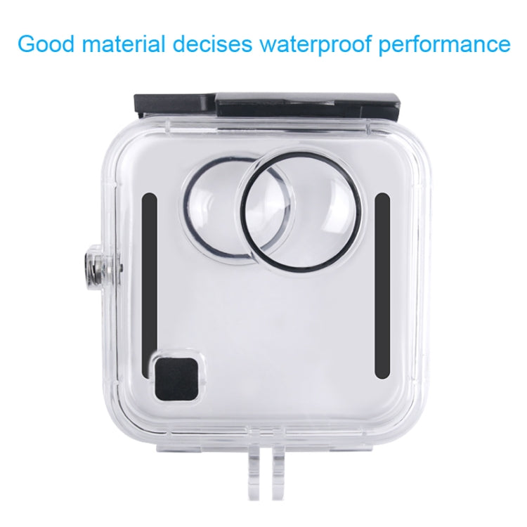 เคสป้องกันที่อยู่อาศัยกันน้ำ 40 ม. สำหรับ GoPro Fusion พร้อมหัวเข็มขัดแบบพื้นฐานและสกรูและประแจ, For GoPro Fusion