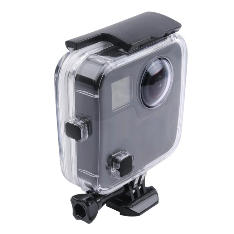 เคสป้องกันที่อยู่อาศัยกันน้ำ 40 ม. สำหรับ GoPro Fusion พร้อมหัวเข็มขัดแบบพื้นฐานและสกรูและประแจ, For GoPro Fusion