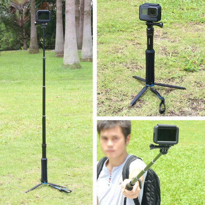 แบบพกพาที่วางขาตั้งกล้องแบบพับได้เซลฟี่ Monopod Stick สำหรับ GoPro Hero11 สีดำ / HERO10 สีดำ / HERO9 สีดำ / HERO8 / HERO7 / 6/5/5 เซสชัน / 4 เซสชัน / 4/3 + / 3/2/1, Insta360 ONE R, DJI Osmo Actionและกล้องแอคชั่นอื่นๆ ความยาว: 23.5-81 ซม, RUIGPRO