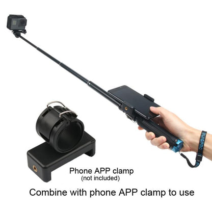 แบบพกพาที่วางขาตั้งกล้องแบบพับได้เซลฟี่ Monopod Stick สำหรับ GoPro Hero11 สีดำ / HERO10 สีดำ / HERO9 สีดำ / HERO8 / HERO7 / 6/5/5 เซสชัน / 4 เซสชัน / 4/3 + / 3/2/1, Insta360 ONE R, DJI Osmo Actionและกล้องแอคชั่นอื่นๆ ความยาว: 23.5-81 ซม, RUIGPRO