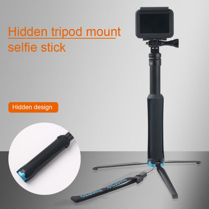 แบบพกพาที่วางขาตั้งกล้องแบบพับได้เซลฟี่ Monopod Stick สำหรับ GoPro Hero11 สีดำ / HERO10 สีดำ / HERO9 สีดำ / HERO8 / HERO7 / 6/5/5 เซสชัน / 4 เซสชัน / 4/3 + / 3/2/1, Insta360 ONE R, DJI Osmo Actionและกล้องแอคชั่นอื่นๆ ความยาว: 23.5-81 ซม, RUIGPRO