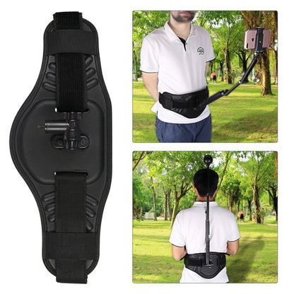 สายรัดเข็มขัดคาดเอวพร้อมอะแดปเตอร์และสกรูสำหรับ GoPro Hero11 Black / HERO10 Black / HERO9 Black / HERO8 Black / HERO7 / 6/5/5 เซสชัน / 4 เซสชัน / 4/3+ / 3/2/1, Insta360 ONE R, DJIOsmo Action และกล้องแอคชั่นอื่นๆ