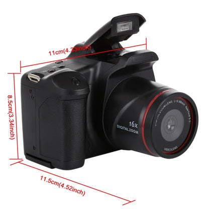 กล้อง SLR HD DV ความละเอียด 1.3 เมกะพิกเซล, LCD 2.4 นิ้ว, บันทึก Full HD 720P, EIS, 720P