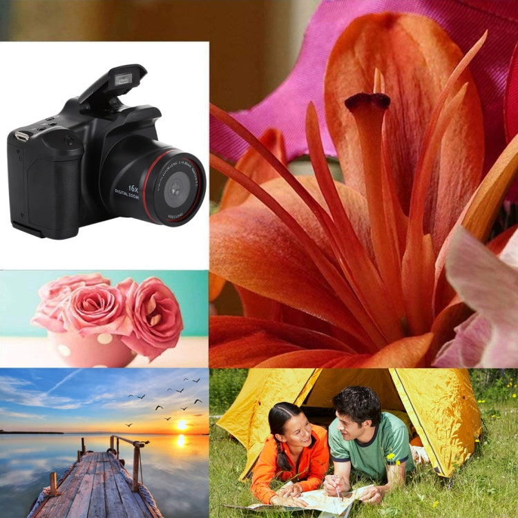 กล้อง SLR HD DV ความละเอียด 1.3 เมกะพิกเซล, LCD 2.4 นิ้ว, บันทึก Full HD 720P, EIS, 720P