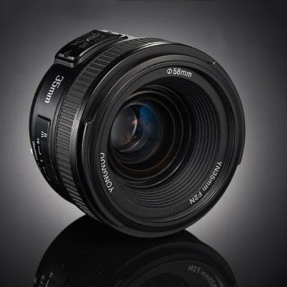 YONGNUO YN35MM F2N 1:2 AF/MF มุมกว้าง/Prime Auto Focus เลนส์สำหรับกล้อง Nikon DSLR, YN35mm F2N