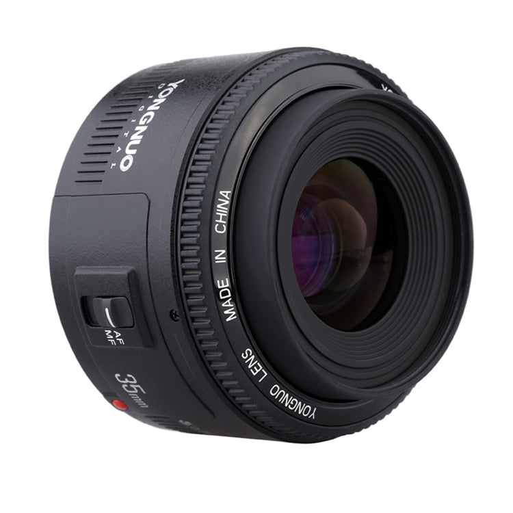 YONGNUO YN35MM F2N 1:2 AF/MF มุมกว้าง/Prime Auto Focus เลนส์สำหรับกล้อง Nikon DSLR, YN35mm F2N
