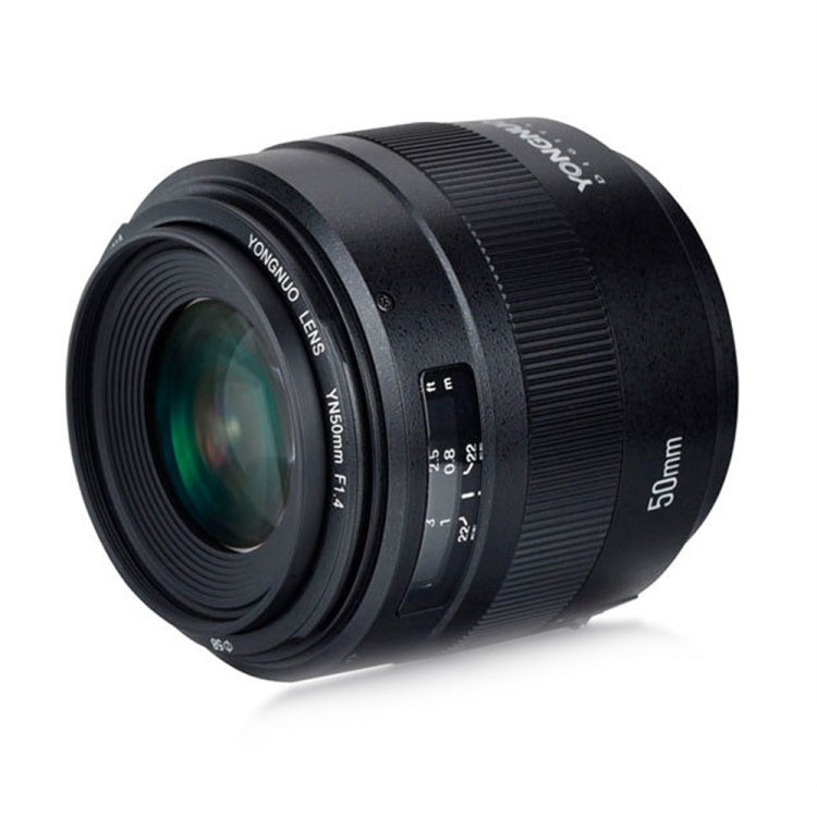 YONGNUO YN50MM F1.4C F1.4 เลนส์โฟกัสอัตโนมัติขนาดใหญ่เลนส์สำหรับ Canon, YN50mm F1.4C
