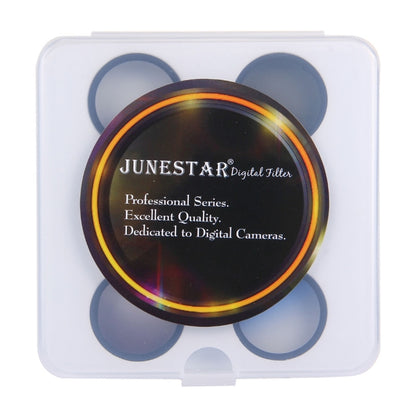 JUNESTAR 6 in 1 Professional 34 มม. ฟิลเตอร์เลนส์ (CPL + UV + Gradual Red + Gradual Orange + Gradual Blue + Gradual Grey) สำหรับ DJI Phantom 3 & 4