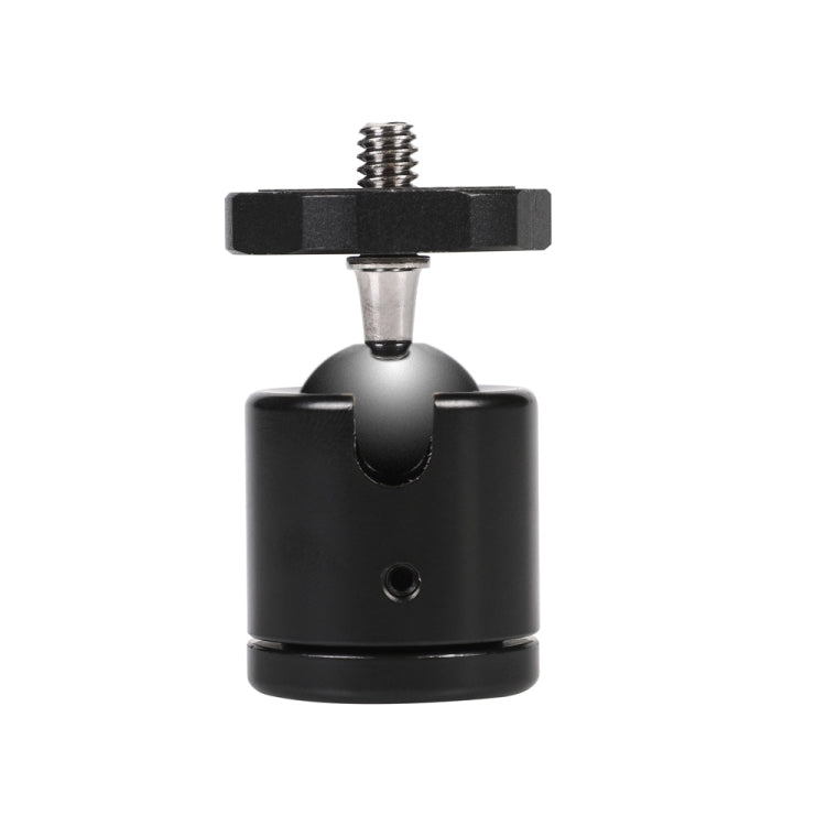 หัวบอลโลหะแบบพาโนรามาหมุนได้ 360 องศาขนาดเล็กสำหรับกล้อง DSLR และกล้องดิจิตอล, Black, Blue, Red