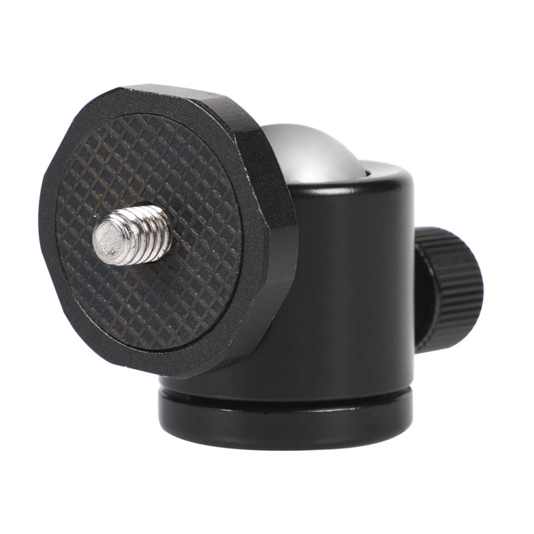 หัวบอลโลหะแบบพาโนรามาหมุนได้ 360 องศาขนาดเล็กสำหรับกล้อง DSLR และกล้องดิจิตอล, Black, Blue, Red