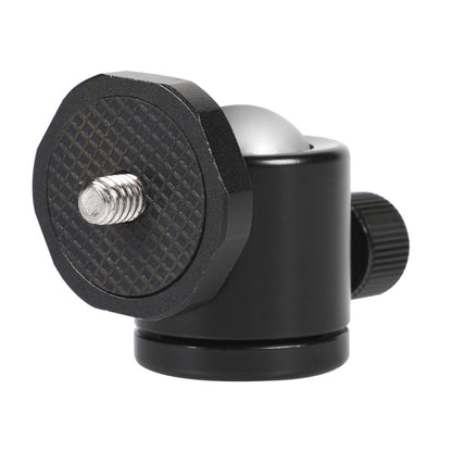 หัวบอลโลหะแบบพาโนรามาหมุนได้ 360 องศาขนาดเล็กสำหรับกล้อง DSLR และกล้องดิจิตอล, Black, Blue, Red