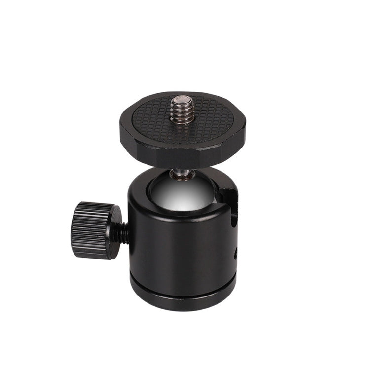 หัวบอลโลหะแบบพาโนรามาหมุนได้ 360 องศาขนาดเล็กสำหรับกล้อง DSLR และกล้องดิจิตอล, Black, Blue, Red