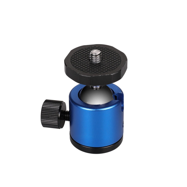 หัวบอลโลหะแบบพาโนรามาหมุนได้ 360 องศาขนาดเล็กสำหรับกล้อง DSLR และกล้องดิจิตอล, Black, Blue, Red