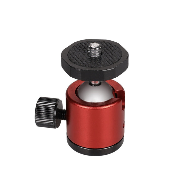 หัวบอลโลหะแบบพาโนรามาหมุนได้ 360 องศาขนาดเล็กสำหรับกล้อง DSLR และกล้องดิจิตอล, Black, Blue, Red
