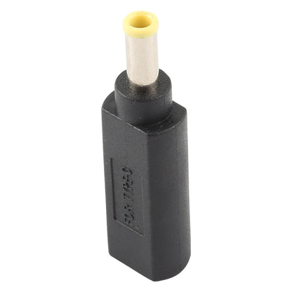 USB-C / Type-C ตัวเมียถึง 5.0 x 1.0 มม. ปลั๊กอะแดปเตอร์ตัวผู้ เชื่อมต่อ สำหรับโน้ตบุ๊ก Samsung, 5.0 x 1.0mm