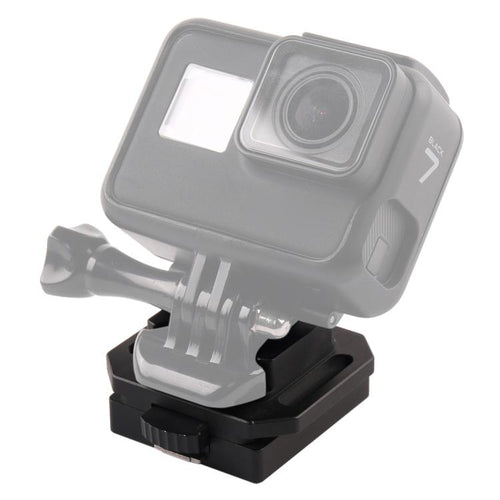 GP193 หมวกกันน็อคอลูมิเนียมอัลลอยด์ขาตั้งเซลฟี่สำหรับ GoPro HERO 1/2/3/3 + / 4/5 เซสชัน / 6/7, Xiaoyi และกล้องกีฬารุ่น 4K 2, GP193