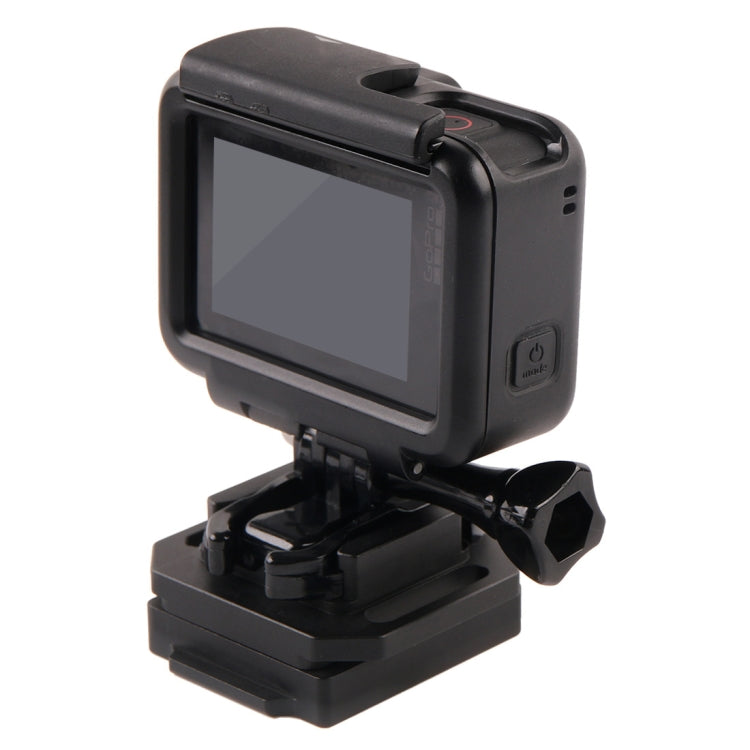 GP193 หมวกกันน็อคอลูมิเนียมอัลลอยด์ขาตั้งเซลฟี่สำหรับ GoPro HERO 1/2/3/3 + / 4/5 เซสชัน / 6/7, Xiaoyi และกล้องกีฬารุ่น 4K 2, GP193