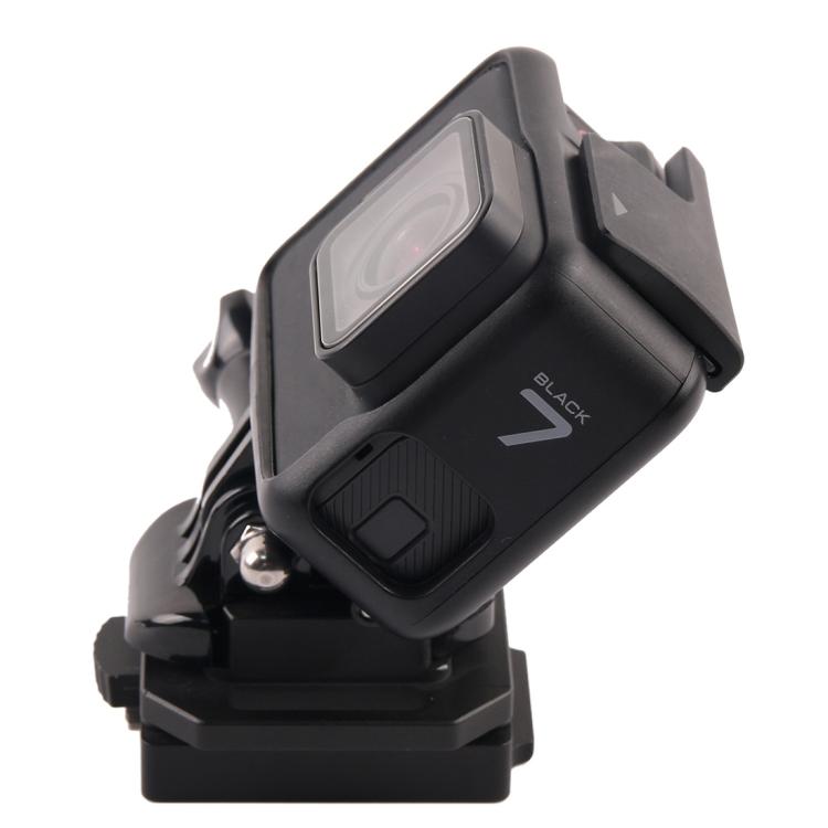 GP193 หมวกกันน็อคอลูมิเนียมอัลลอยด์ขาตั้งเซลฟี่สำหรับ GoPro HERO 1/2/3/3 + / 4/5 เซสชัน / 6/7, Xiaoyi และกล้องกีฬารุ่น 4K 2, GP193