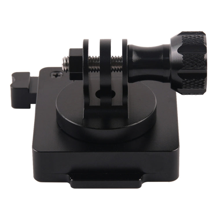 GP244-B เมาท์อะลูมิเนียมสำหรับ GoPro Hero11 Black / HERO10 Black / 9 Black / 8 Black / 7/6/5/5 เซสชัน / 4 เซสชัน / 4/3+ / 3/2/1, DJI Osmo Action และกล้องแอ็คชั่นอื่น ๆ และฐานติดตั้ง NVG, GP244-B