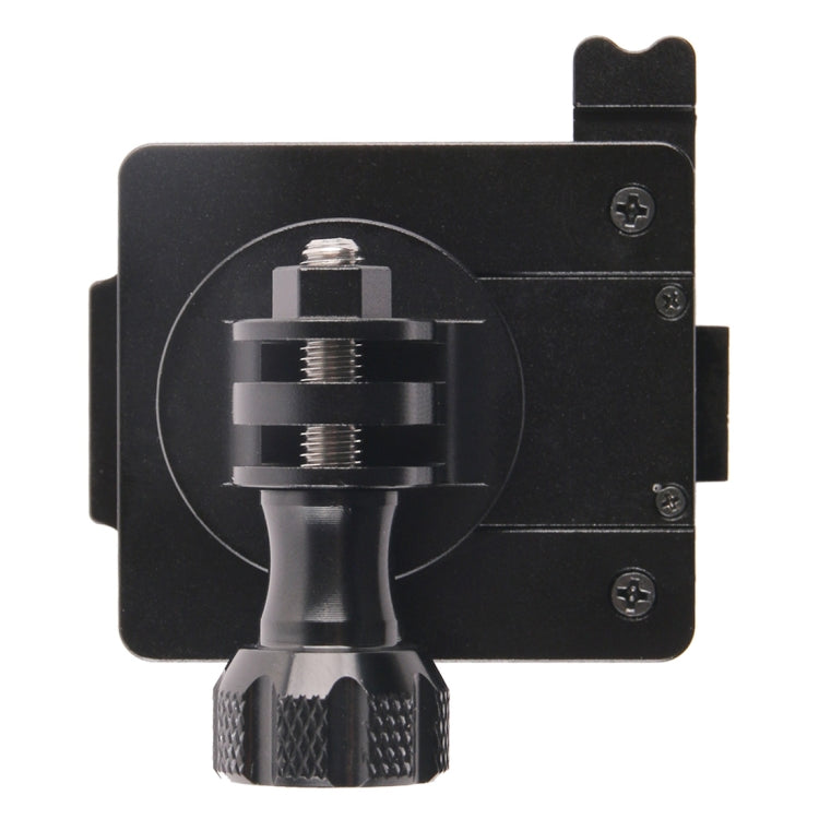 GP244-B เมาท์อะลูมิเนียมสำหรับ GoPro Hero11 Black / HERO10 Black / 9 Black / 8 Black / 7/6/5/5 เซสชัน / 4 เซสชัน / 4/3+ / 3/2/1, DJI Osmo Action และกล้องแอ็คชั่นอื่น ๆ และฐานติดตั้ง NVG, GP244-B