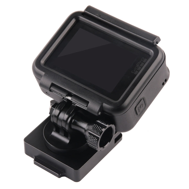 GP244-B เมาท์อะลูมิเนียมสำหรับ GoPro Hero11 Black / HERO10 Black / 9 Black / 8 Black / 7/6/5/5 เซสชัน / 4 เซสชัน / 4/3+ / 3/2/1, DJI Osmo Action และกล้องแอ็คชั่นอื่น ๆ และฐานติดตั้ง NVG, GP244-B