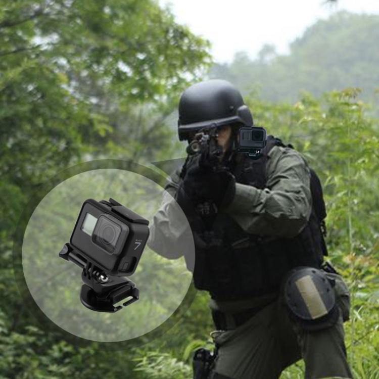 ห่วงเชื่อมต่อโลหะผสมอลูมิเนียม GP322 สำหรับ GoPro Hero11 Black / HERO10 Black / 9 Black / 8 Black / 7/6/5/5 เซสชัน / 4 เซสชัน / 4/3+ / 3/2/1, DJI Osmo Action และกล้องแอ็คชั่นอื่น ๆ