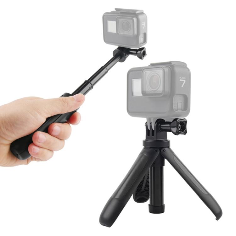 GP446 มัลติฟังก์ชั่นมินิขาตั้งกล้องคงที่สำหรับ GoPro Hero11 Black / HERO10 Black / 9 Black / 8 Black / 7 / 6 / 5 / 5 เซสชัน / 4 เซสชัน / 4 / 3 + / 3 / 2 / 1, DJI Osmo Action และกล้องแอ็คชั่นอื่น ๆ, GP446 (Black), GP446 (Grey), GP446 (Blue), GP446 (Red)