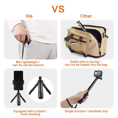 GP446 มัลติฟังก์ชั่นมินิขาตั้งกล้องคงที่สำหรับ GoPro Hero11 Black / HERO10 Black / 9 Black / 8 Black / 7 / 6 / 5 / 5 เซสชัน / 4 เซสชัน / 4 / 3 + / 3 / 2 / 1, DJI Osmo Action และกล้องแอ็คชั่นอื่น ๆ, GP446 (Black), GP446 (Grey), GP446 (Blue), GP446 (Red)