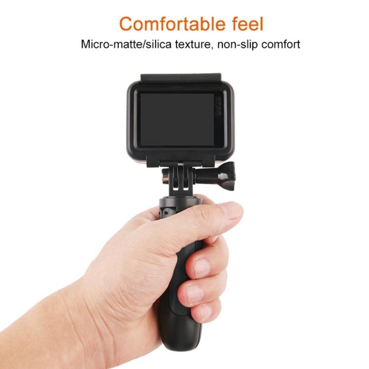 GP446 มัลติฟังก์ชั่นมินิขาตั้งกล้องคงที่สำหรับ GoPro Hero11 Black / HERO10 Black / 9 Black / 8 Black / 7 / 6 / 5 / 5 เซสชัน / 4 เซสชัน / 4 / 3 + / 3 / 2 / 1, DJI Osmo Action และกล้องแอ็คชั่นอื่น ๆ, GP446 (Black), GP446 (Grey), GP446 (Blue), GP446 (Red)