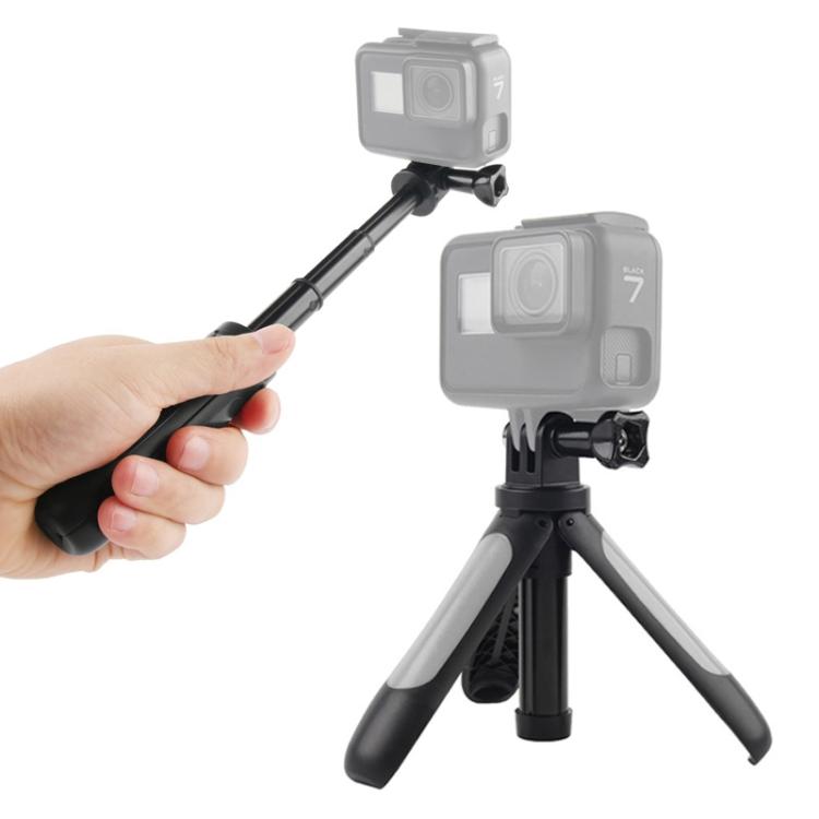 GP446 มัลติฟังก์ชั่นมินิขาตั้งกล้องคงที่สำหรับ GoPro Hero11 Black / HERO10 Black / 9 Black / 8 Black / 7 / 6 / 5 / 5 เซสชัน / 4 เซสชัน / 4 / 3 + / 3 / 2 / 1, DJI Osmo Action และกล้องแอ็คชั่นอื่น ๆ, GP446 (Black), GP446 (Grey), GP446 (Blue), GP446 (Red)