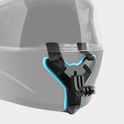 เข็มขัดติดหมวกกันน็อคสำหรับ GoPro Hero11 สีดำ / HERO10 สีดำ / 9 สีดำ / 8 สีดำ / 7 / 6 / 5 / 5 เซสชัน / 4 เซสชัน / 4 /3+ / 3 /2 /1, DJI Osmo Action และกล้องแอ็คชั่นอื่น ๆ, Helmet Belt Mount