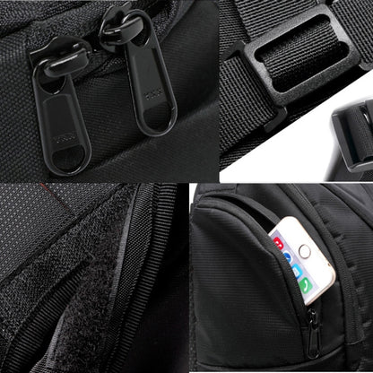 INDEPMAN DL-B016 แบบพกพากันน้ำป้องกันรอยขีดข่วนกีฬากลางแจ้งสลิงกระเป๋าสะพายกระเป๋ากล้องโทรศัพท์กระเป๋าแท็บเล็ตสำหรับ GoPro, SJCAM, Nikon, Canon, Xiaomi Xiaoyi YI, iPad, Apple, Samsung, Huawei, ขนาด: 25.5 * 19 * 44 ซม.