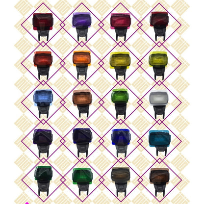 20 ชิ้น / เซ็ต SiGi SG200 ฟิลเตอร์ 20 สีชุดกล้องอุปกรณ์เสริมแฟลชด้านบนตัวกรองอุณหภูมิ, 20-color