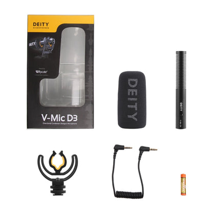 Deity V-Mic D3 ไมโครโฟนคอนเดนเซอร์แบบทิศทางเดียว, V-Mic D3