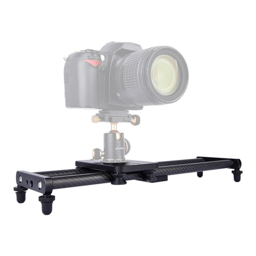 YELANGU L40T รางเลื่อนคาร์บอนไฟเบอร์ขนาด 40 ซม. สำหรับกล้อง SLR / กล้องวิดีโอ, L40T 40cm