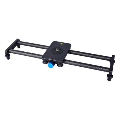 YELANGU L40T รางเลื่อนคาร์บอนไฟเบอร์ขนาด 40 ซม. สำหรับกล้อง SLR / กล้องวิดีโอ, L40T 40cm