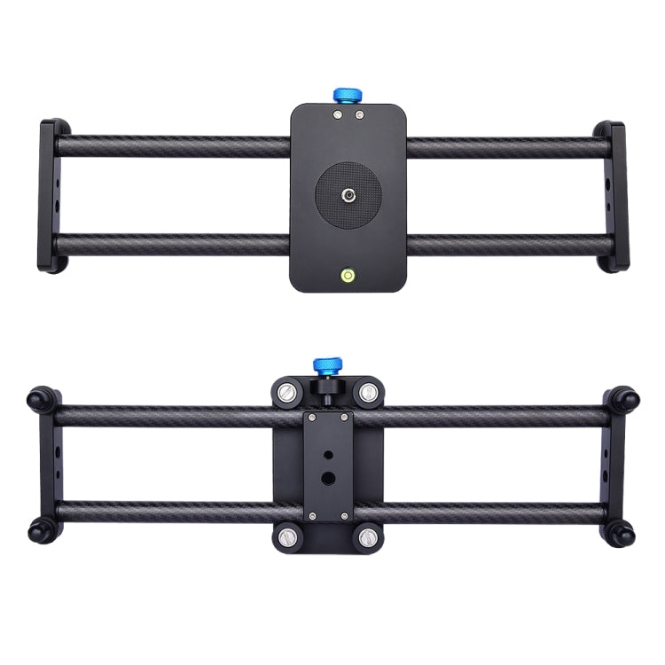 YELANGU L40T รางเลื่อนคาร์บอนไฟเบอร์ขนาด 40 ซม. สำหรับกล้อง SLR / กล้องวิดีโอ, L40T 40cm